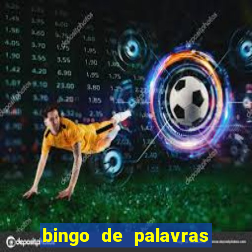 bingo de palavras cha de bebe